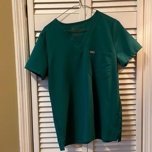 Figs limited edition hunter green scrubs